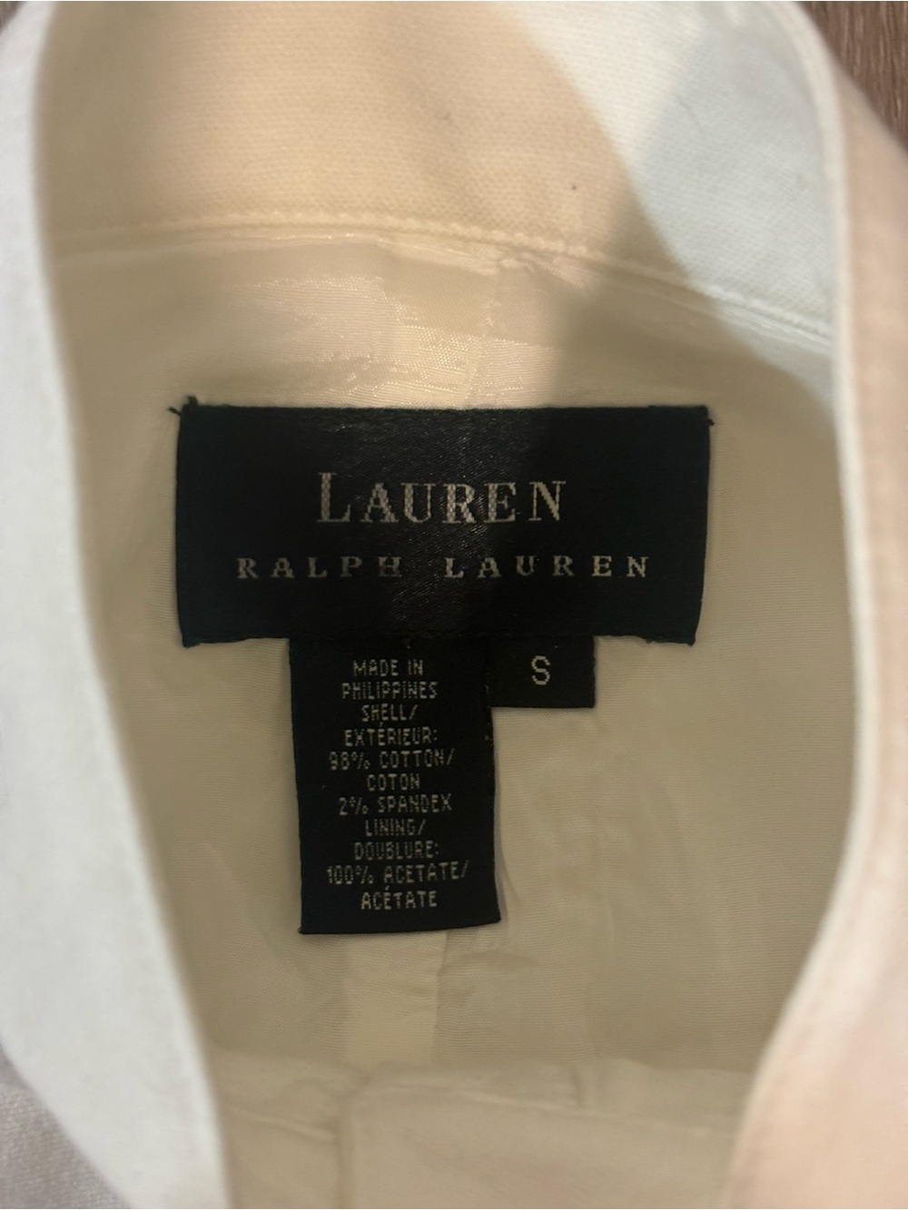 White Utility Jacket - Lightweight Button Front - Picture 2 of 3